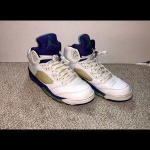 NIKE AIR JORDAN 5 RETRO- GRAPES